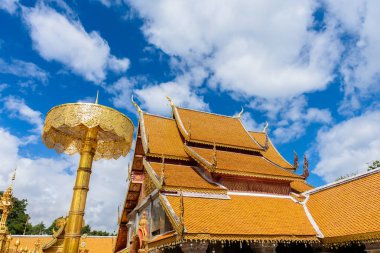 Wat Phra bu DOI Suthep 1385 kurulan tapınak büyük bir l.