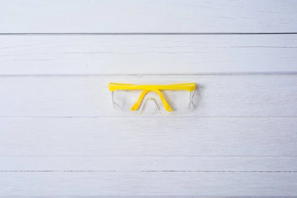 Gafas protectoras amarillas — Foto de Stock