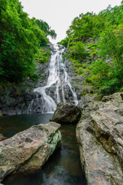 nakhon nayok, Tayland sarıka şelale tropikal doğa
