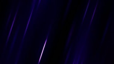 Animasyon - döngü menekşe renkli çapraz hareketli ışık ışınları arka plan