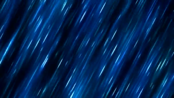 Швидко Барвисті Діагональні Світлових Променів Тло Анімації Петлі Синій — стокове відео
