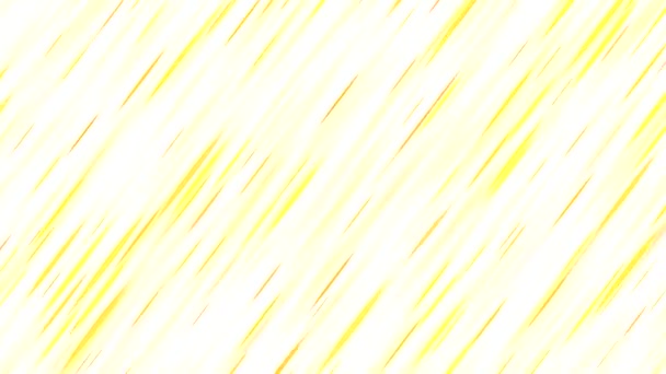 Animação Diagonal Colorida Fundo Dos Traços Loop Yellow — Vídeo de Stock