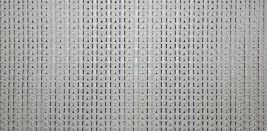 Beyaz plastik örgü deseni. Geçmişi. Yakın çekim.