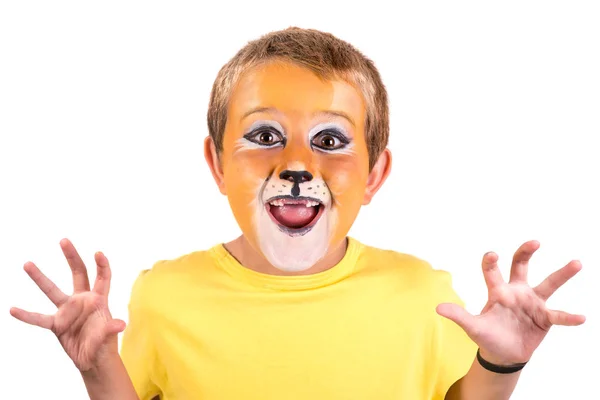 Yuz Boyama Aslan Stok Fotograflar Depositphotos