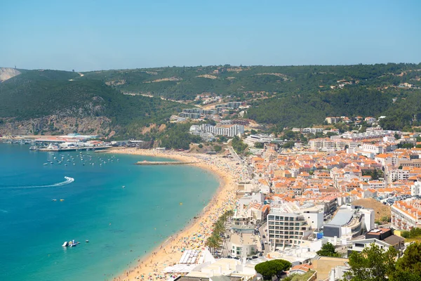 Sesimbra beach in Portugal — Stock Photo, Image