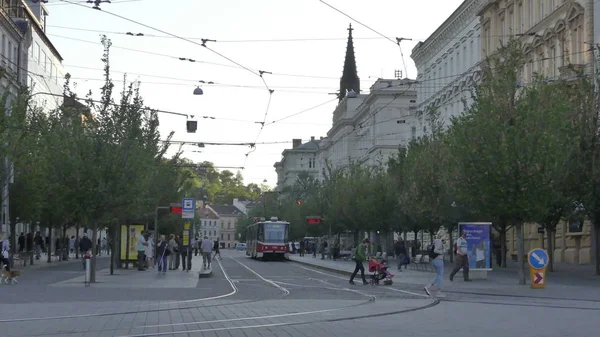 Brno Republika Czeska Maja 2018 Widok Architektury Starego Miasta — Zdjęcie stockowe