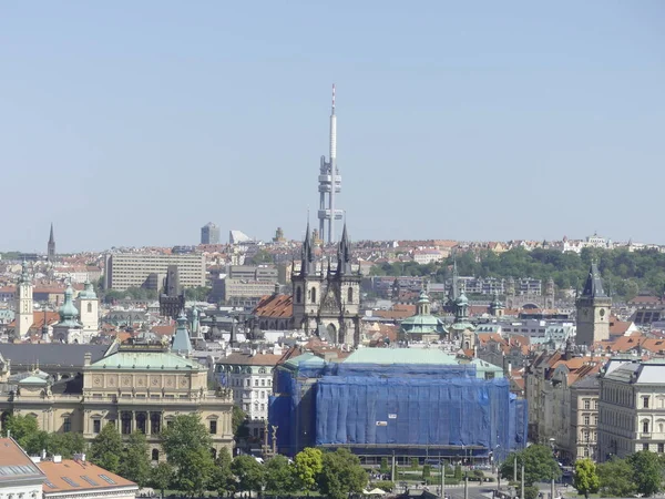 Praga República Checa Maio 2018 Panorama Cidade Praga Imobiliário Praga — Fotografia de Stock