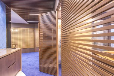 İç modern bir ofis. Şirket ofis mobilya.