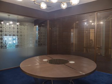 İç modern bir ofis. Şirket ofis mobilya.