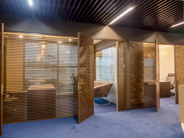 İç modern bir ofis. Şirket ofis mobilya.