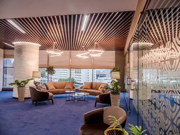 İç modern bir ofis. Şirket ofis mobilya.