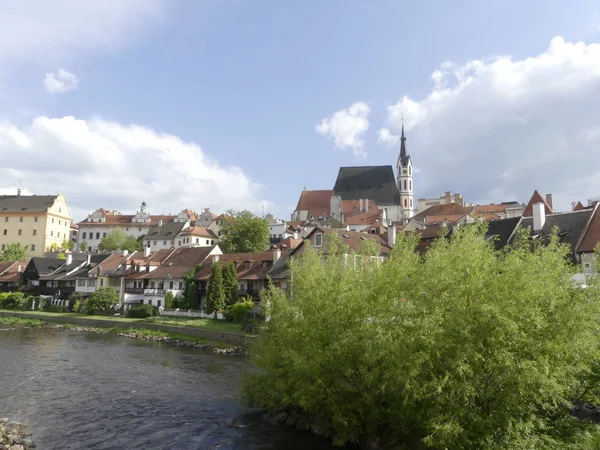 Cesky Krumlov República Checa Mayo 2018 Vista Las Calles Ciudad — Foto de Stock