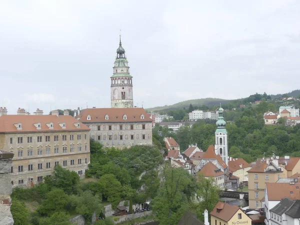 Cesky Krumlov República Checa Mayo 2018 Vista Las Calles Ciudad — Foto de Stock