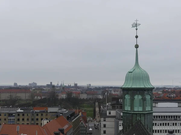 Panorama miasta. Widok na miasto z wysokości. Historica — Zdjęcie stockowe