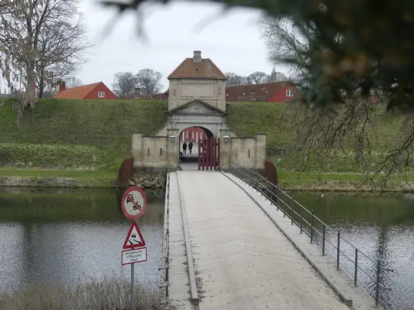 La forteresse actuelle Kastellet. La caserne actuelle du bras — Photo