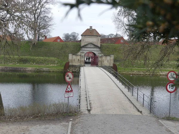 Şu anki kale Kastellet. Kolun mevcut kışlası — Stok fotoğraf