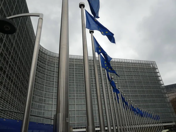 Bruselas, Bélgica - mayo 2019: Edificio de la Comisión Europea. Le B — Foto de Stock