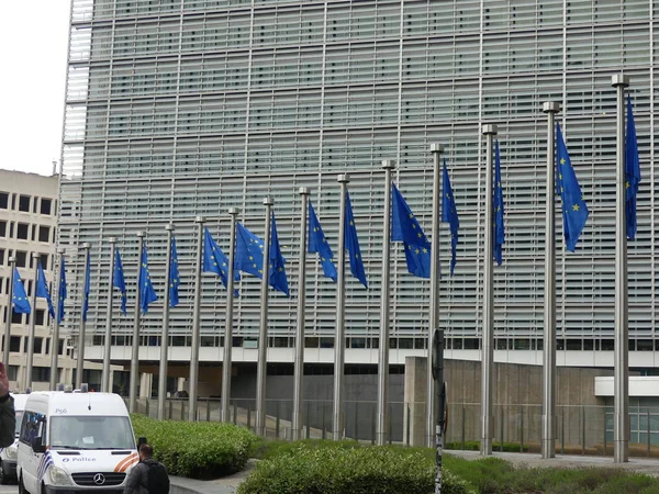 Bruxelles, Belgio - maggio 2019: edificio della Commissione europea. Le B — Foto Stock