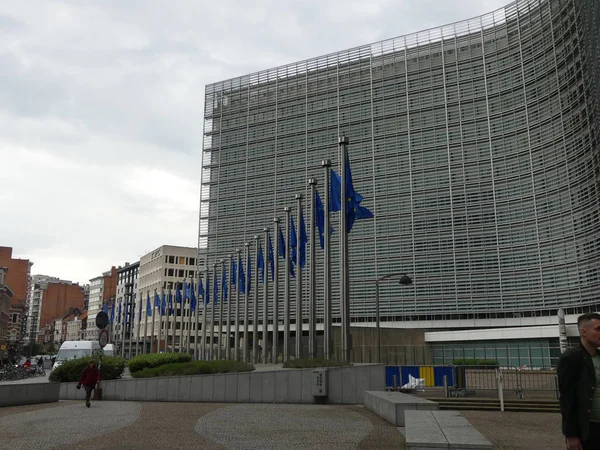 Bruselas, Bélgica - mayo 2019: Edificio de la Comisión Europea. Le B — Foto de Stock