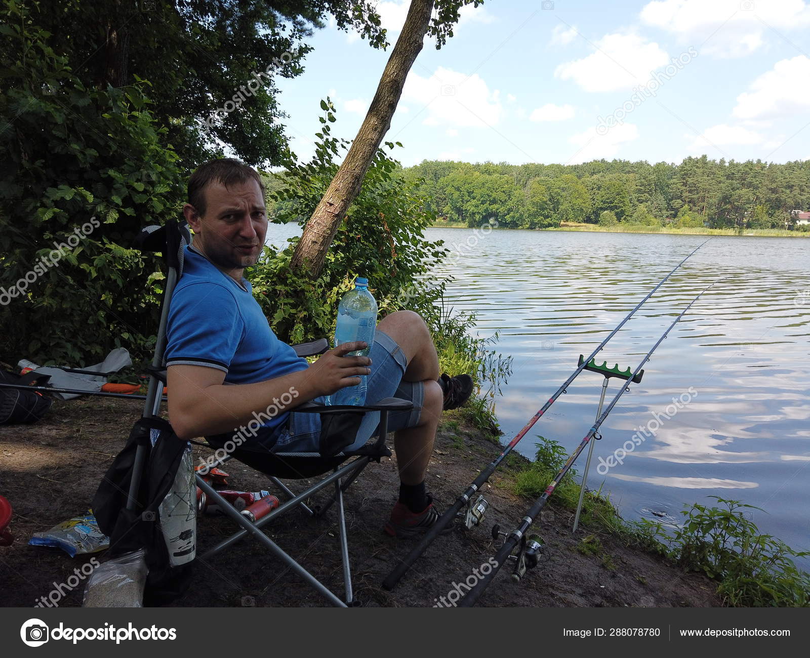 the forest fishing rod