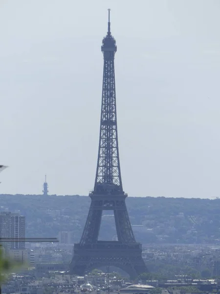 Vista da Torre Eiffel . — Fotografia de Stock