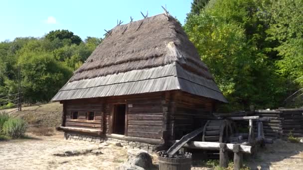 Kiev Ukraine Europe Septembre 2019 Ancien Moulin Eau Dans Forêt — Video