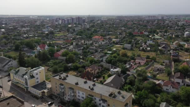 Sofiyevskaya Borshchagovka Regio Kiev Oekraïne September 2020 Uitzicht Vanuit Lucht — Stockvideo