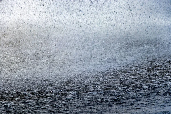 Potřísnění Padající Vody Fontány Města Dnieper — Stock fotografie