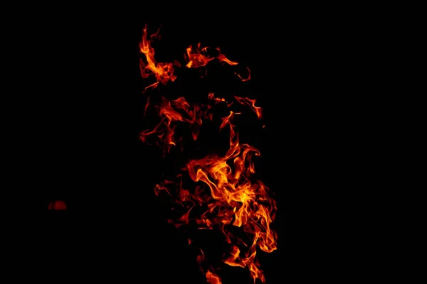 Φωτιά Φωτιά Είναι Πολύ Καυτή Μην Παίζεις Αυτό Φλόγες Στο — Φωτογραφία Αρχείου