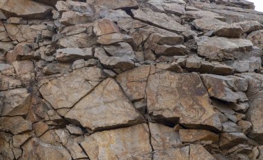 granit taş yakın çekim. şehirde Ukrayna'da taş ocağı granit