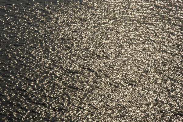 Foto Della Superficie Dell Acqua Sole Come Sfondo — Foto Stock