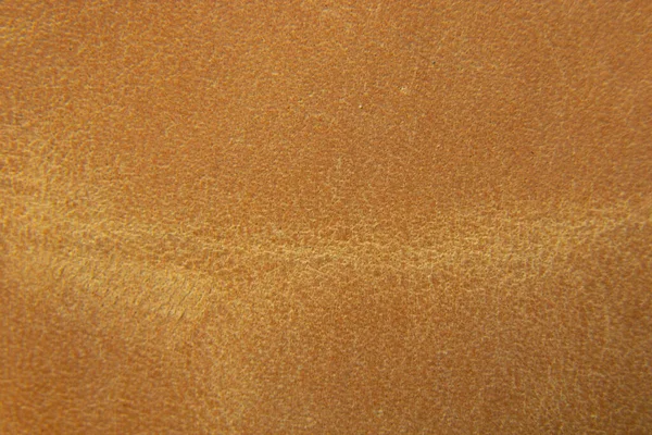 Arka Plan Olarak Koyu Kahverengi Hakiki Deri — Stok fotoğraf