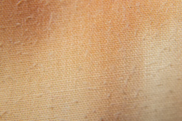 Light Beige Cotton Fabric Background Close — Stock Photo, Image