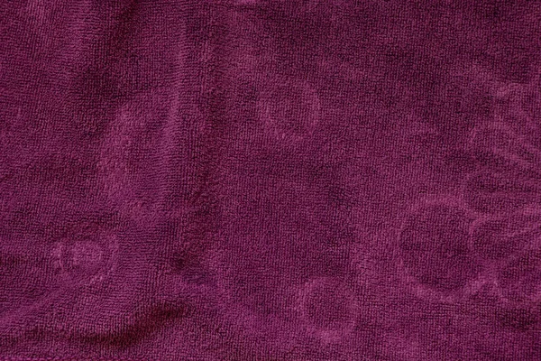Фиолетовый Махровый Фон Складке Крупным Планом — стоковое фото