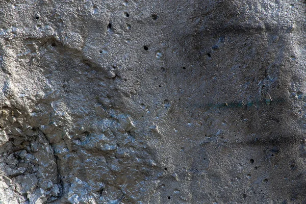 Τσιμεντένιος Τοίχος Βαμμένος Έντονα Γκρίζα Χρώματα Φόντο — Φωτογραφία Αρχείου