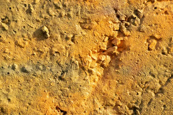 Оранжевая Бетонная Стена Фон Крупным Планом — стоковое фото