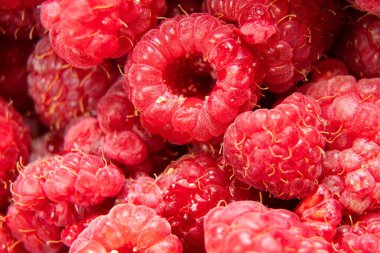 arkaplan makro fotoğraf olarak ahududu yakın plan