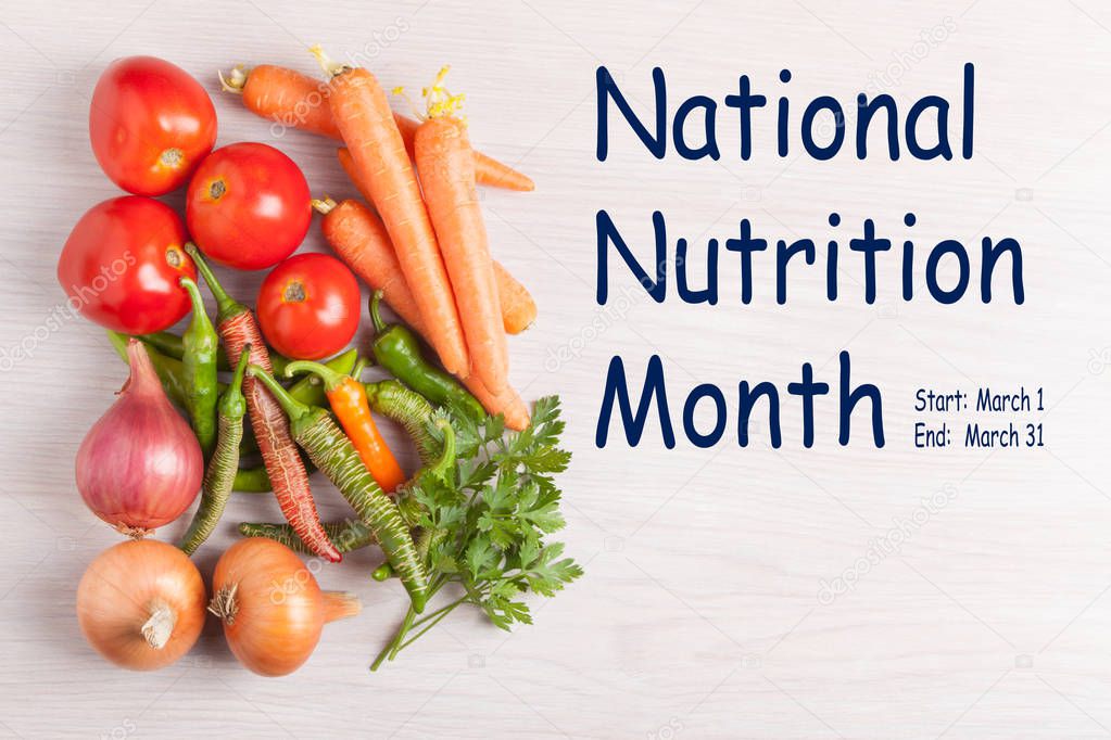 National Nutrition Month. Developing sound eating and physical activity habits.
