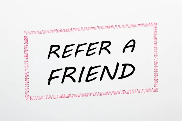 Refer A Friend — Stock Photo, Image