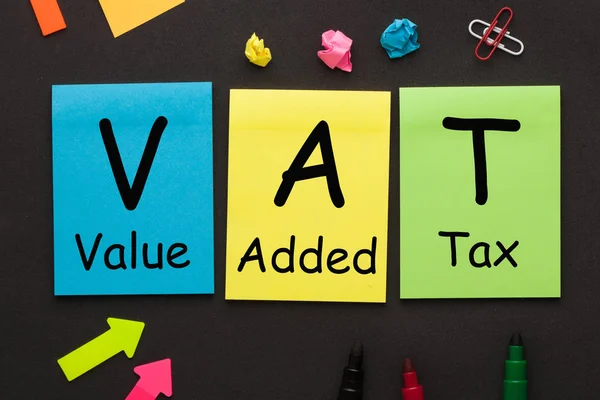 Imposto sobre o valor acrescentado (IVA ) — Fotografia de Stock