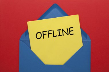 Mektup Içinde çevrimdışı metin