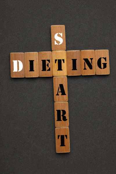 Zacznij Dieting Concept — Zdjęcie stockowe