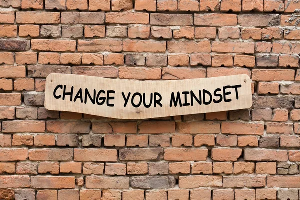 Ändra din mindset — Stockfoto