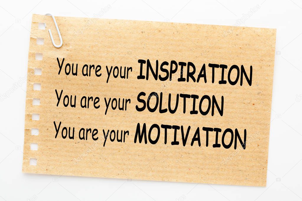  Inspiration Solution Motivation