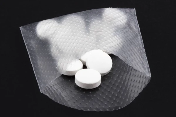 Pills in bag — Stock Photo, Image