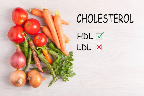 Preventie van hoog cholesterol — Stockfoto