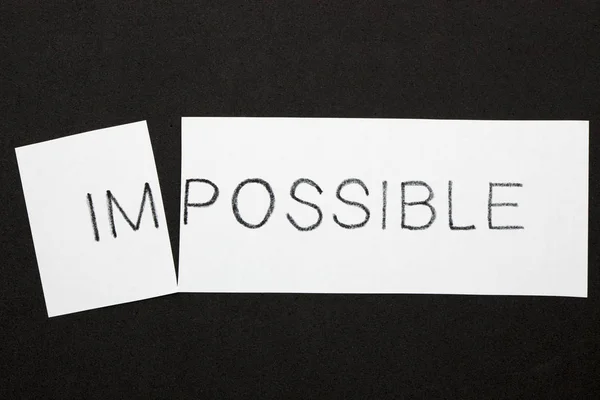 Impossible is possible concept — Stock Photo, Image