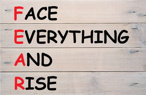 Face Everything and Rise — Stock Photo, Image