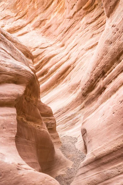 Formación Rocas Anaranjadas Rojas Cañón Little Wild Horse Canyon Utah — Foto de Stock
