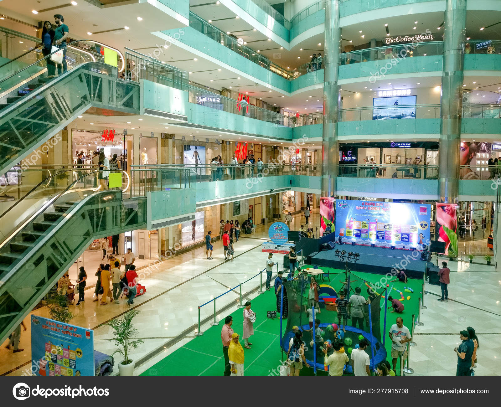 pics Shopping Mall Picture For Kids aerial shot of shopping mall in gurgaon with kids activity and escalator stock editorial photo c amlanmathur 277915708
